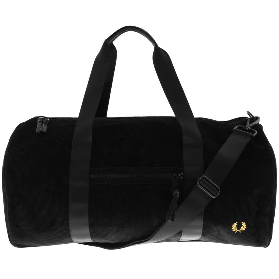 Alternative Image for ProductFred Perry Corduroy Barrel Bag Black1