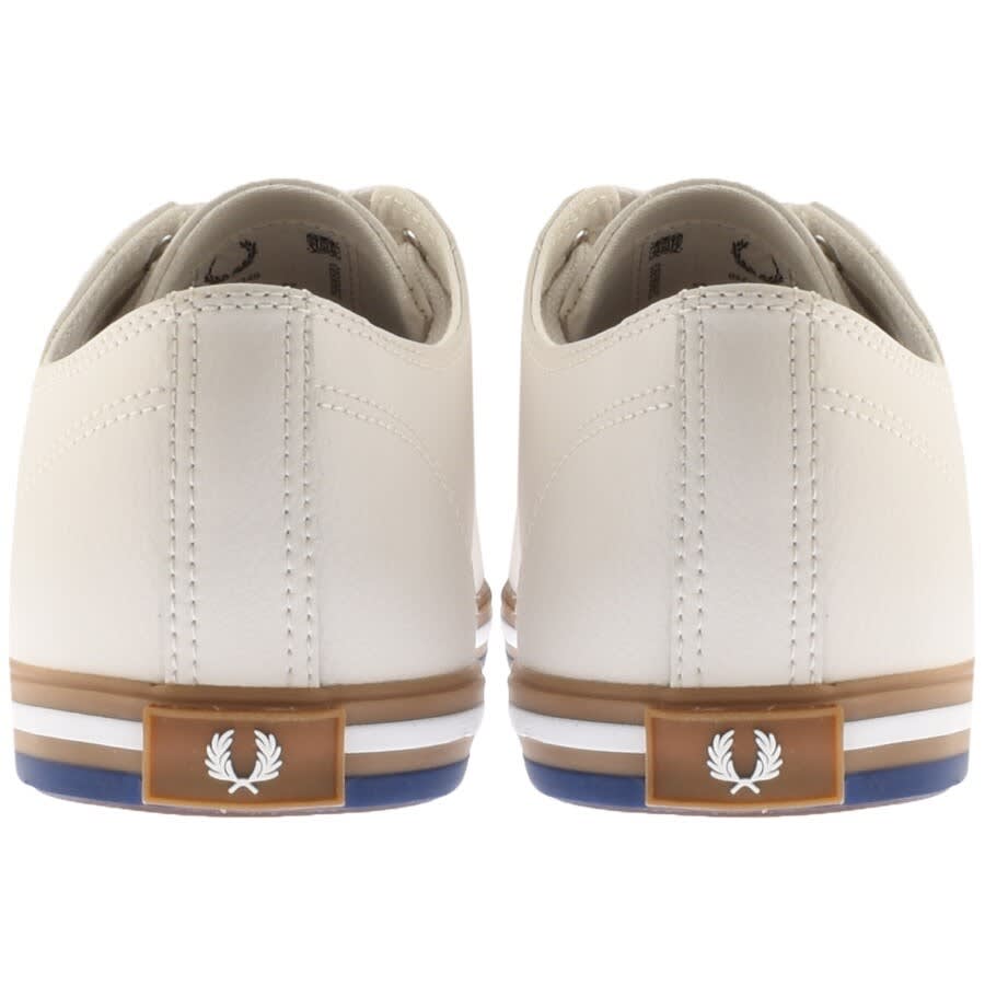 Alternative Image for ProductFred Perry Kingston Leather Trainers White2