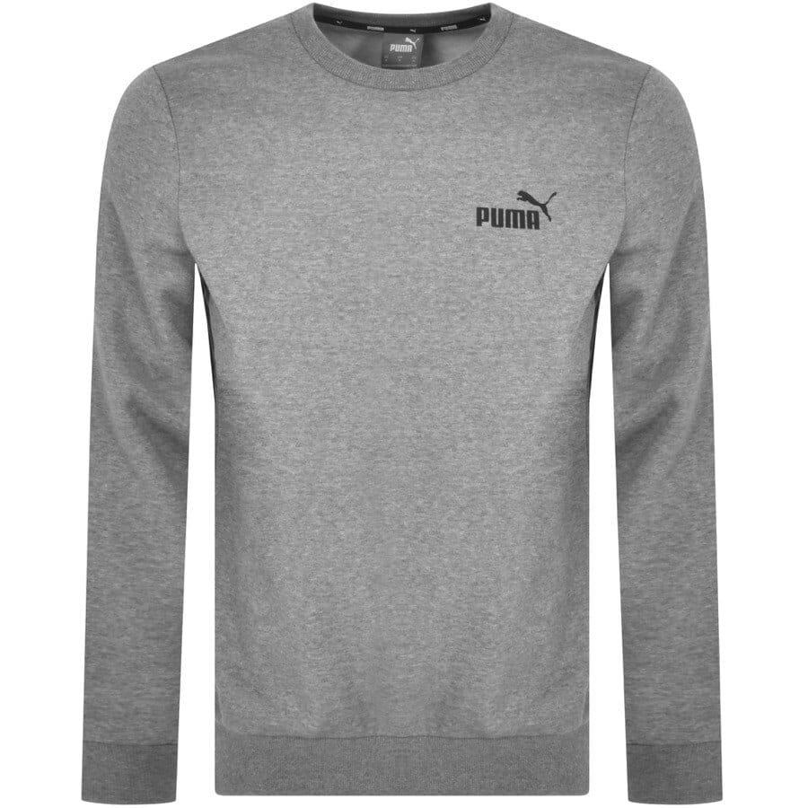 Alternative Image for ProductPuma Crew Neck Logo Tracksuit Grey2