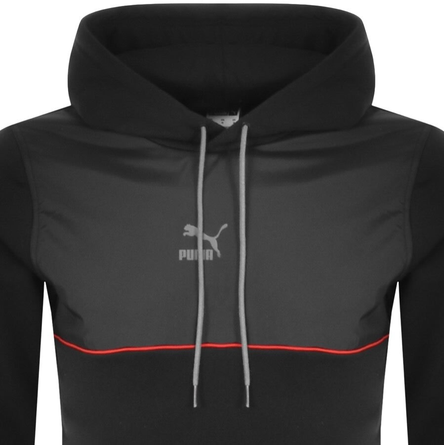 Alternative Image for ProductPuma Logo Hoodie Black2
