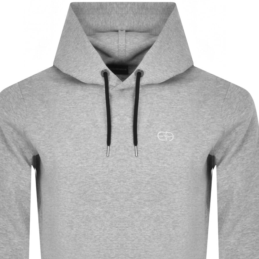 Alternative Image for ProductEmporio Armani Pullover Hoodie Grey2