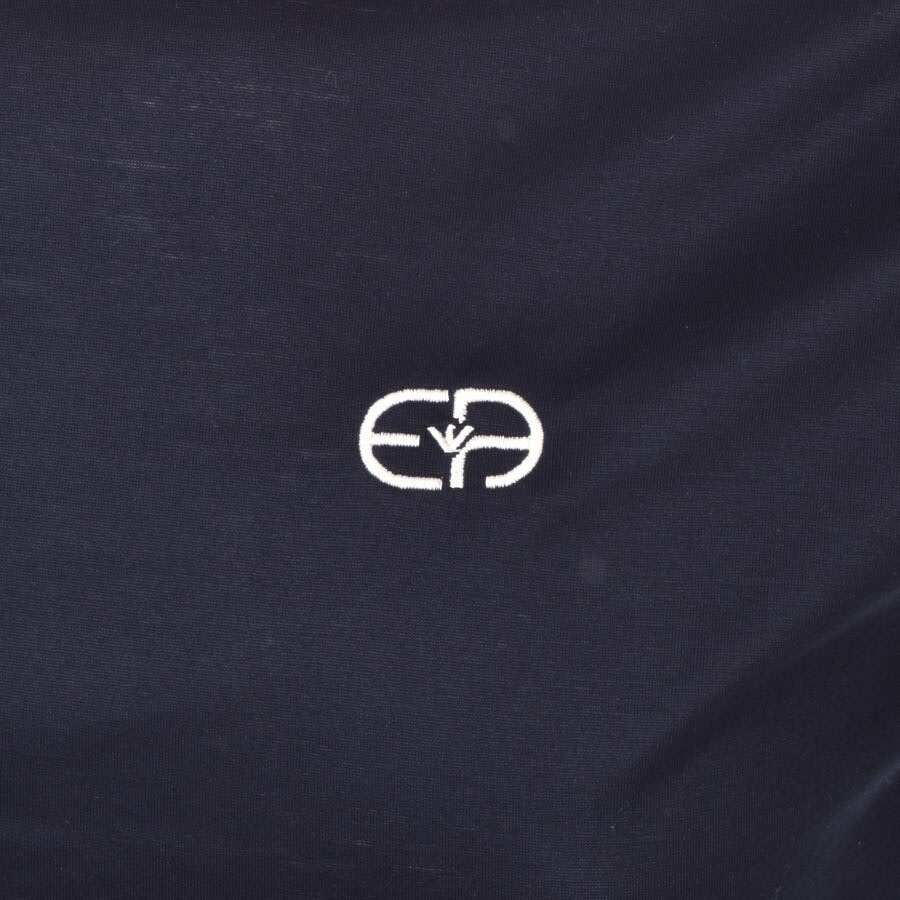 Alternative Image for ProductEmporio Armani Crew Neck Logo T Shirt Navy3