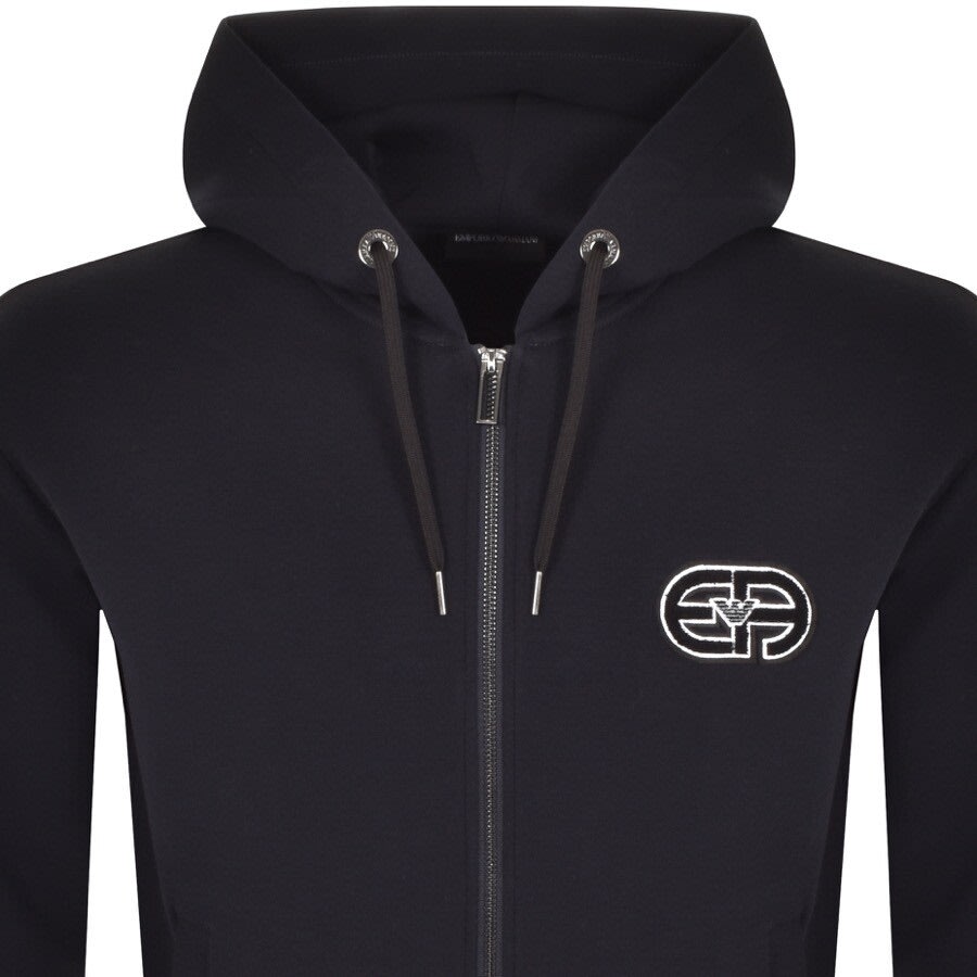 Alternative Image for ProductEmporio Armani Full Zip Hoodie Grey2