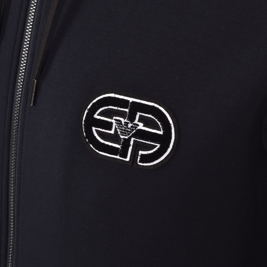 Alternative Image for ProductEmporio Armani Full Zip Hoodie Grey3