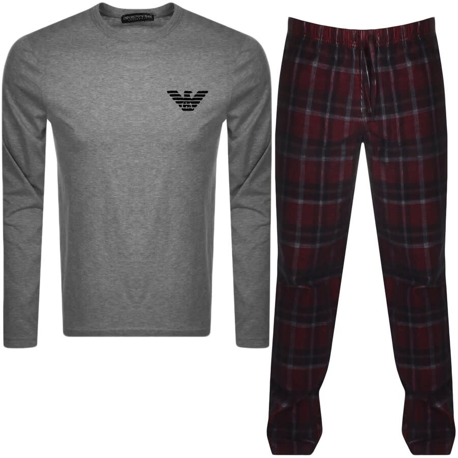 Alternative Image for ProductEmporio Armani Lightweight Lounge Set Grey1