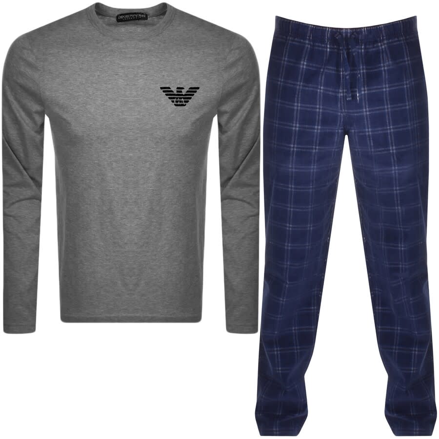 Alternative Image for ProductEmporio Armani Lightweight Lounge Set Grey1