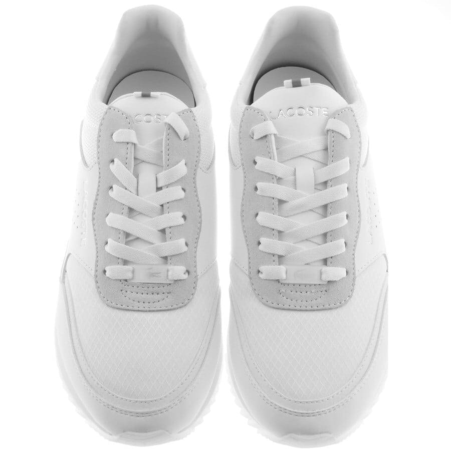 Alternative Image for ProductLacoste Partner Luxe Trainers White3