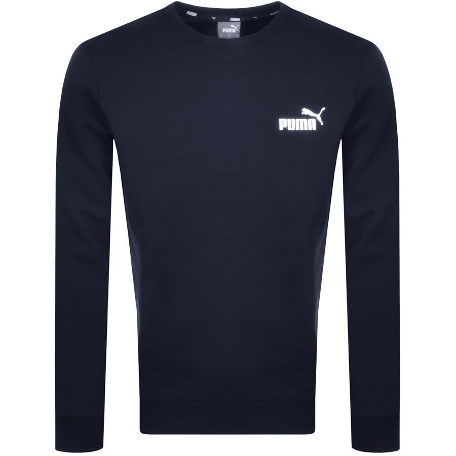 Alternative Image for ProductPuma Logo Crew Neck Tracksuit Navy2