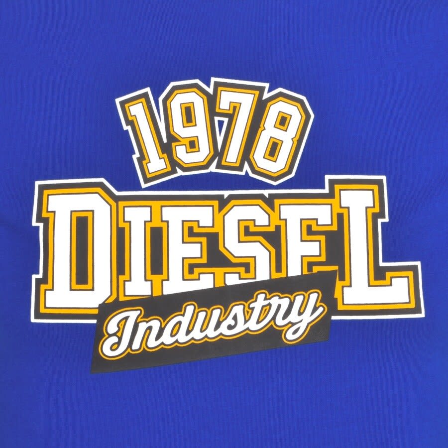 Alternative Image for ProductDiesel Diegos K26 Short Sleeve T Shirt Blue3