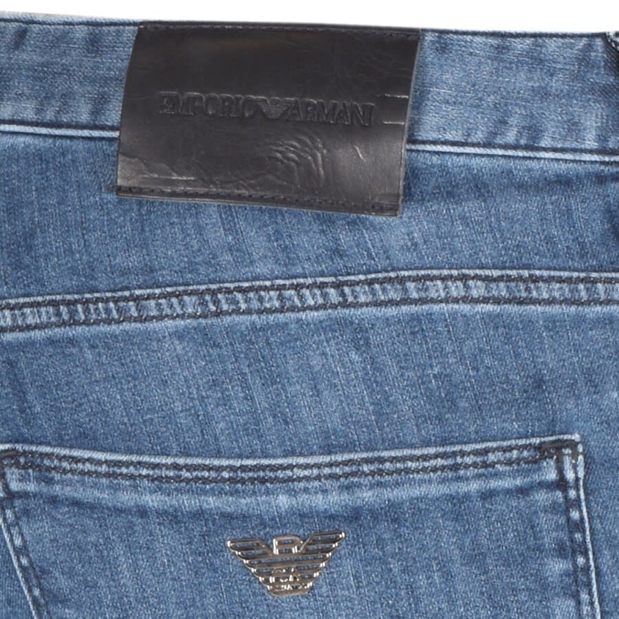 Alternative Image for ProductEmporio Armani J06 Slim Fit Jeans Blue3