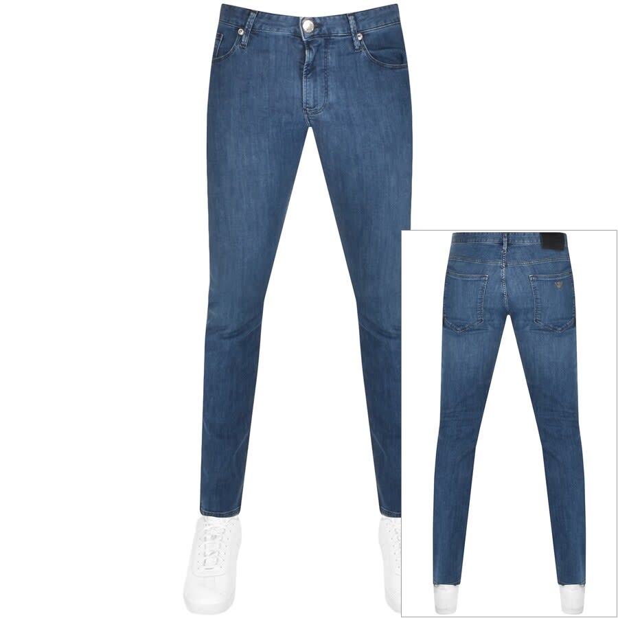 Alternative Image for ProductEmporio Armani J06 Slim Fit Jeans Blue1