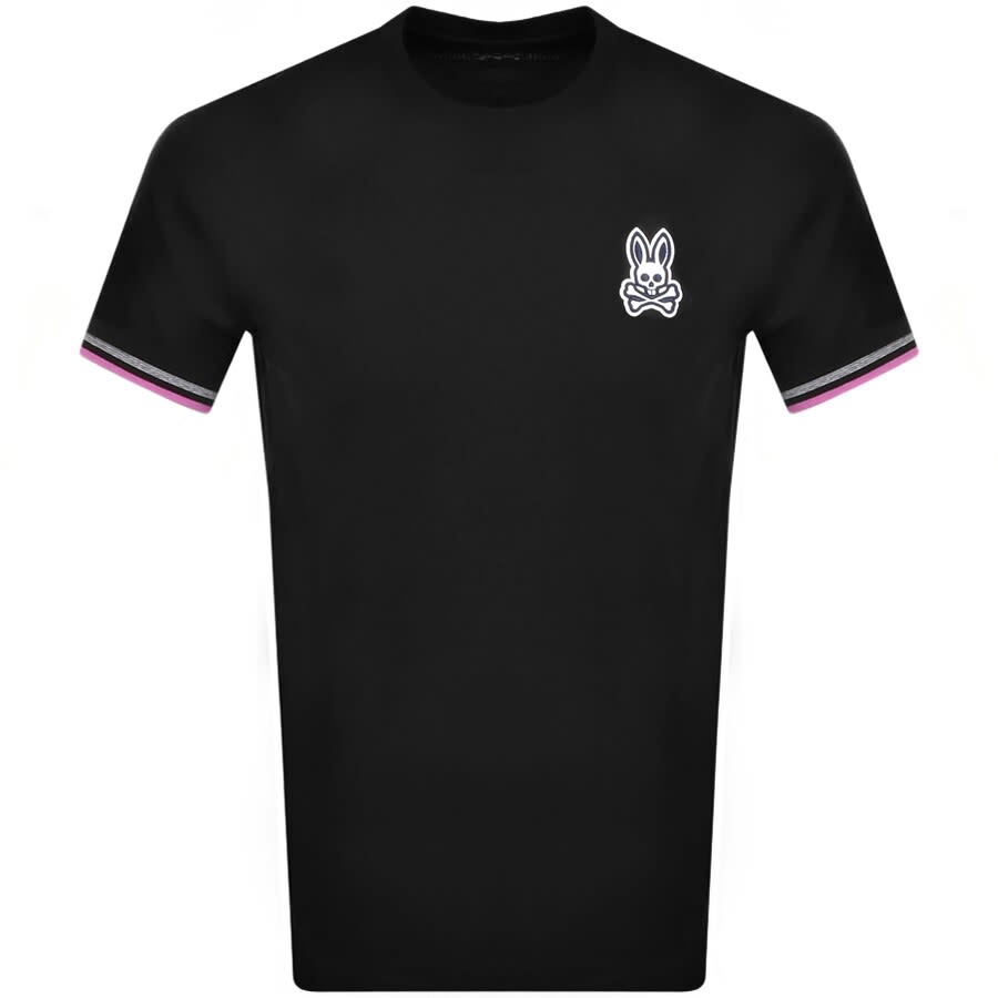 Alternative Image for ProductPsycho Bunny Hutton Crew Neck T Shirt Black1