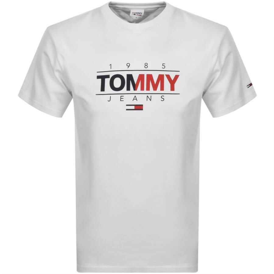 Alternative Image for ProductTommy Jeans Essential Logo T Shirt White1