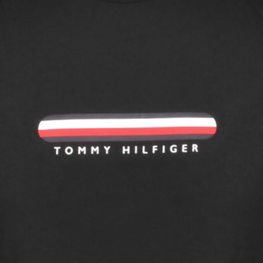 Alternative Image for ProductTommy Hilfiger Loungewear Logo Sweatshirt Black3
