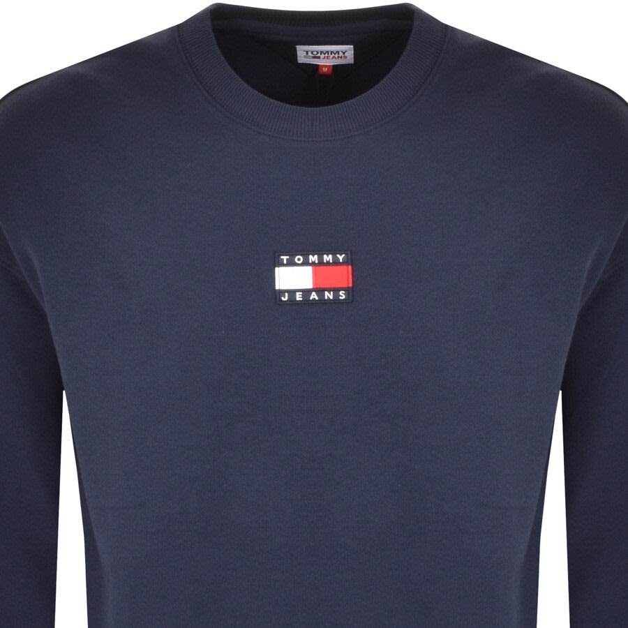 Alternative Image for ProductTommy Jeans Logo Badge Sweatshirt Navy2