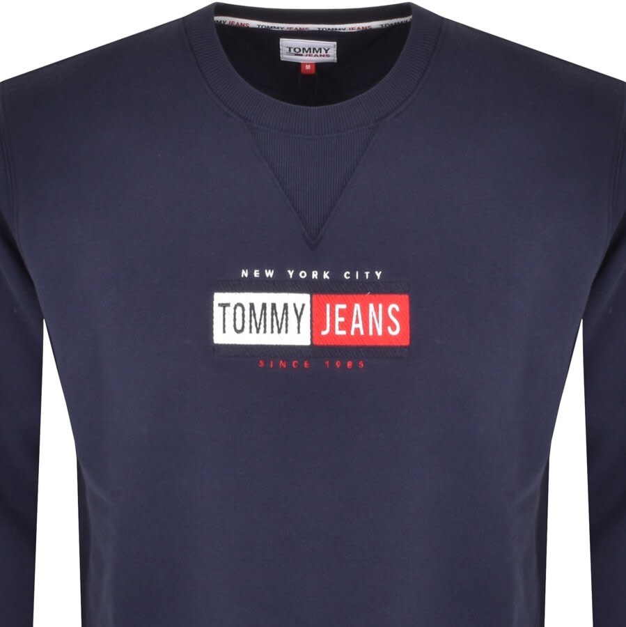 Alternative Image for ProductTommy Jeans Timeless Sweatshirt Navy2