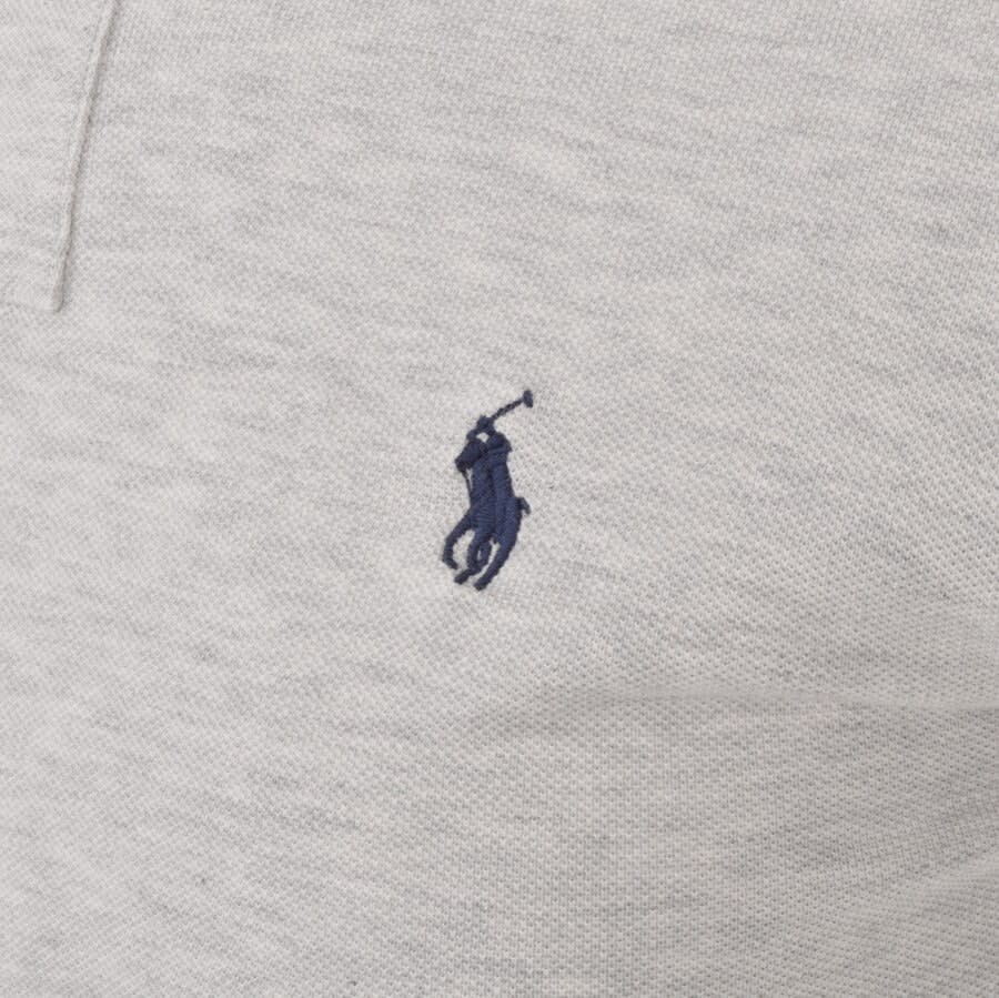 Alternative Image for ProductRalph Lauren Slim Fit Polo T Shirt Grey3