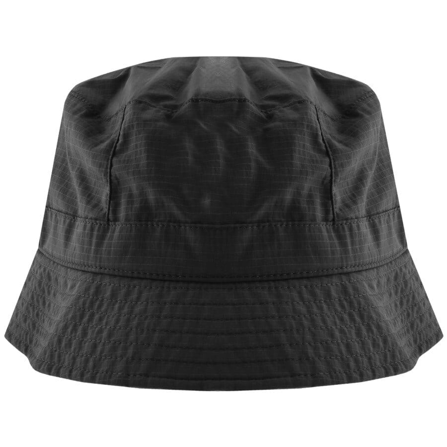 Alternative Image for ProductPretty Green Ripstop Nylon Bucket Hat Black2