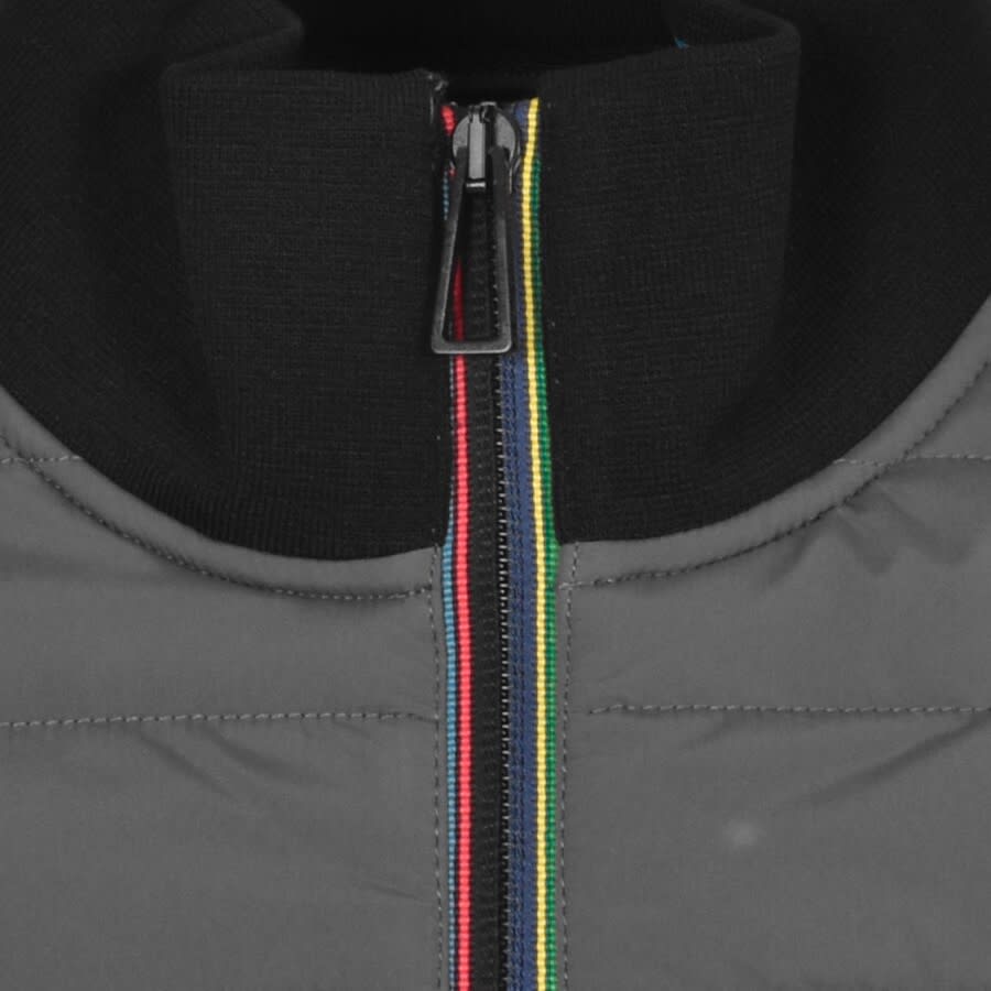 Alternative Image for ProductPS By Paul Smith Mixed Media Jacket Grey3