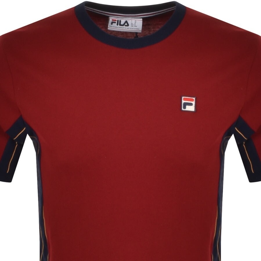 Alternative Image for ProductFila Vintage Warner Crew Neck T Shirt Red2