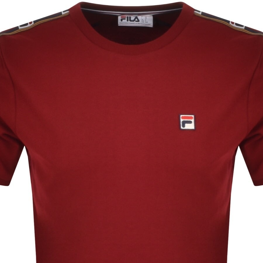 Alternative Image for ProductFila Vintage Oliver Crew Neck T Shirt Red2