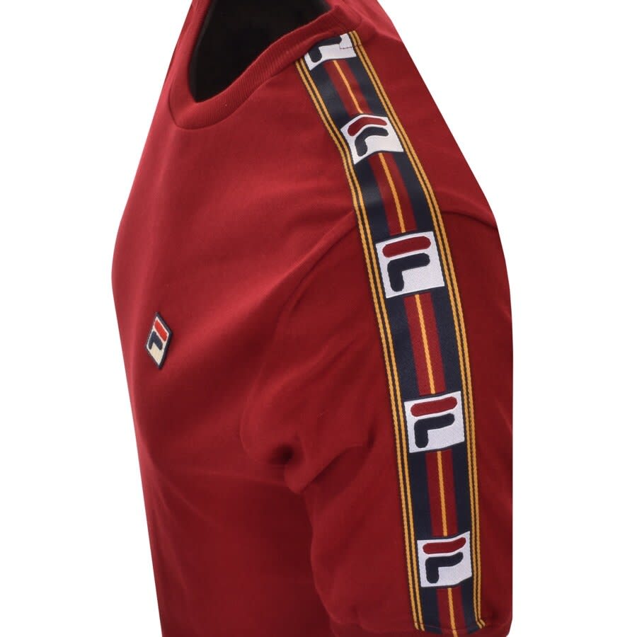 Alternative Image for ProductFila Vintage Oliver Crew Neck T Shirt Red3