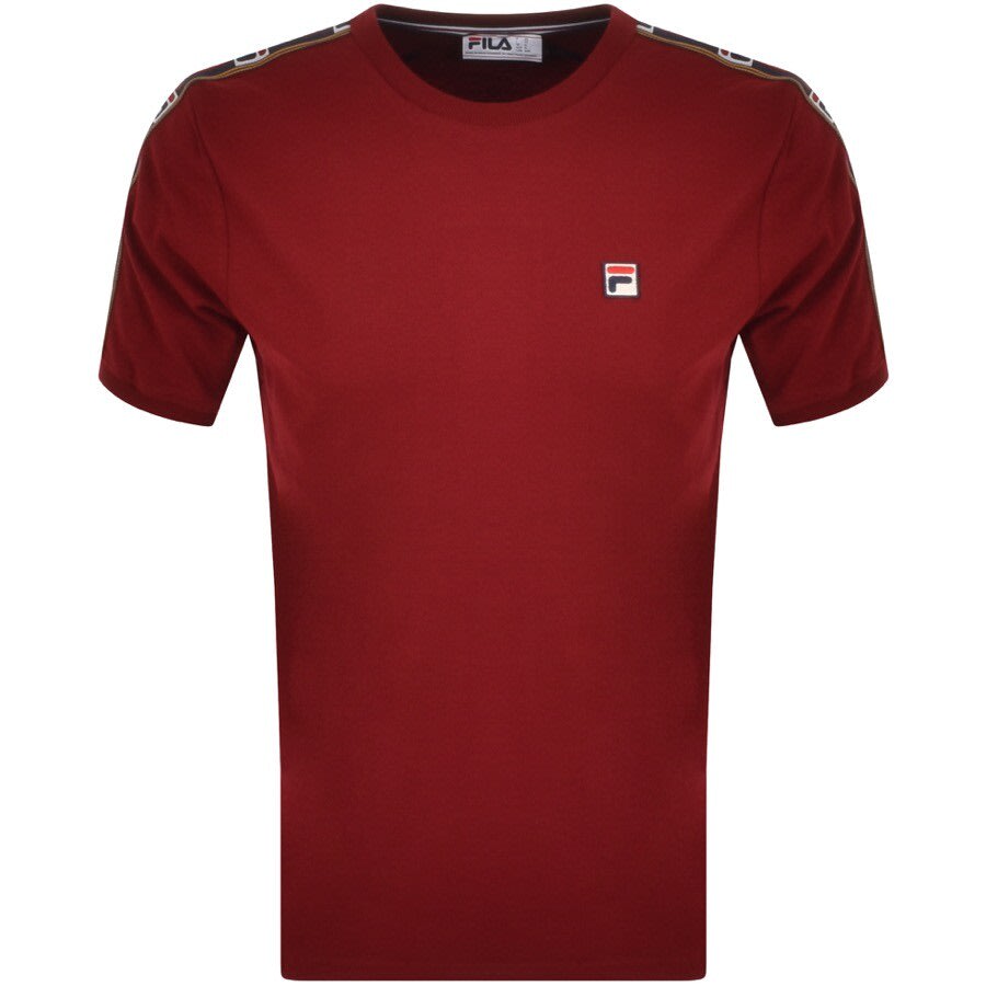 Alternative Image for ProductFila Vintage Oliver Crew Neck T Shirt Red1