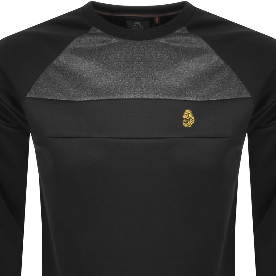Alternative Image for ProductLuke 1977 Adam 3 Tape Sweatshirt Black2