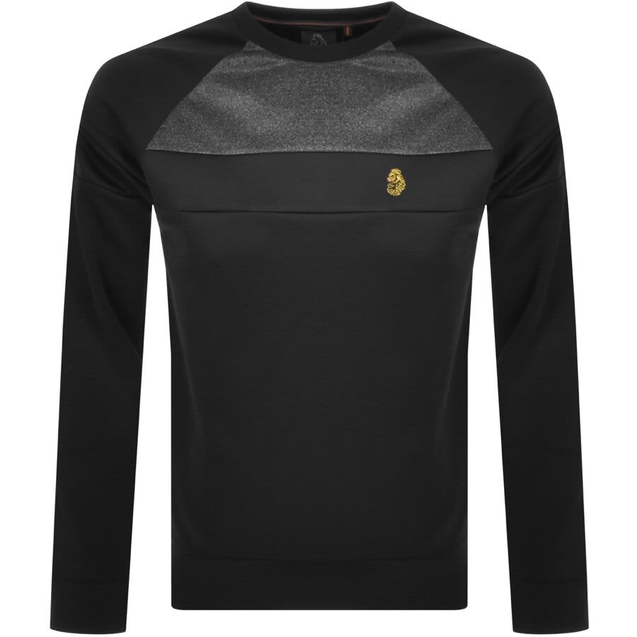 Alternative Image for ProductLuke 1977 Adam 3 Tape Sweatshirt Black1