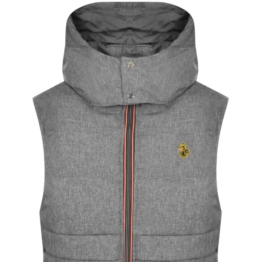 Alternative Image for ProductLuke 1977 Egrit Hooded Gilet Grey2