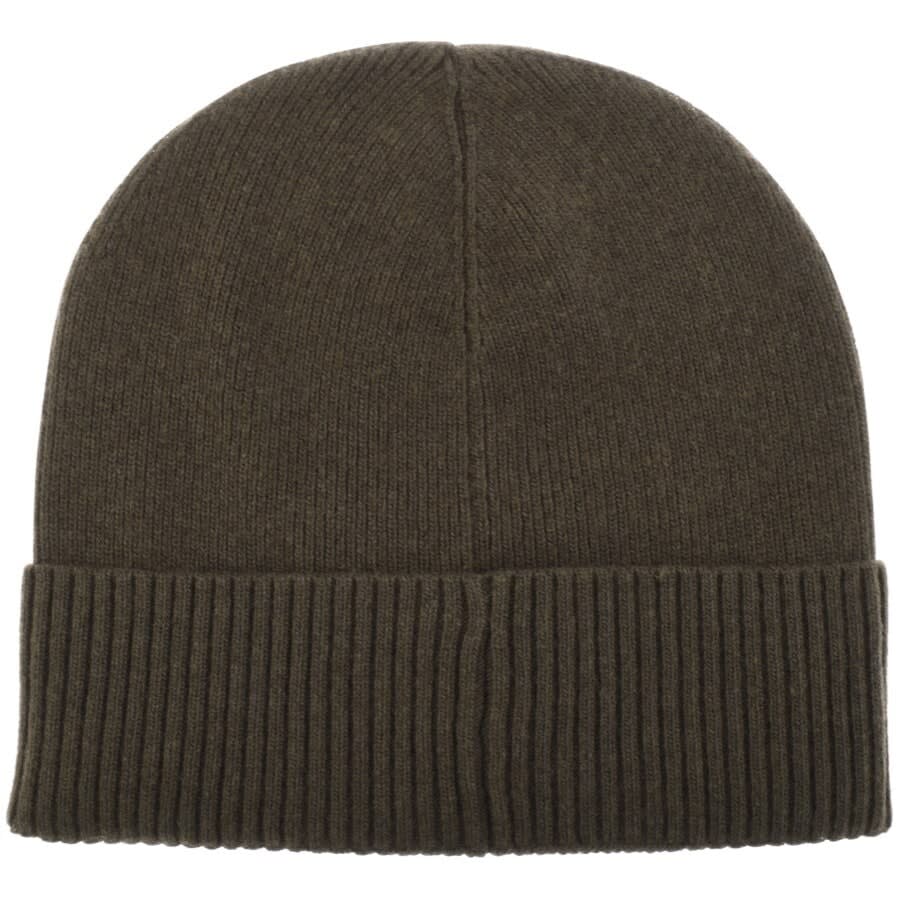 Alternative Image for ProductCalvin Klein Patch Ribbed Beanie Hat Khaki2