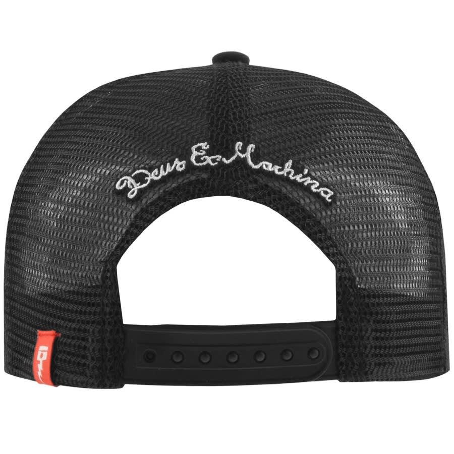 Alternative Image for ProductDeus Ex Machina Circle Trucker Cap Black3