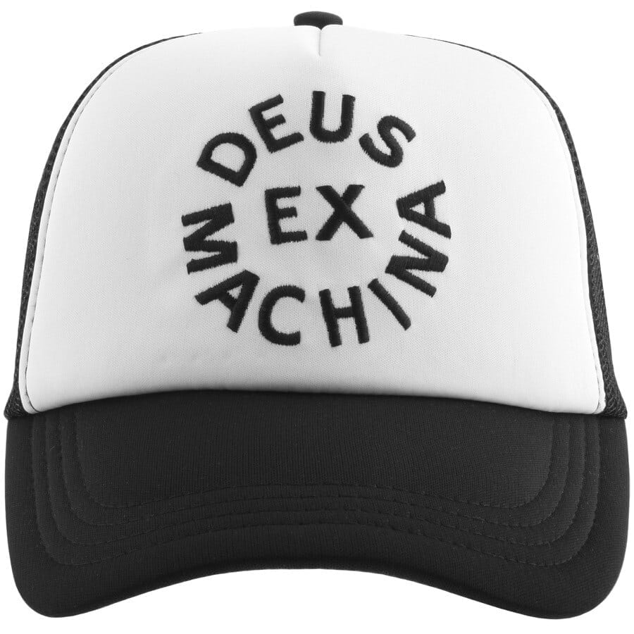 Alternative Image for ProductDeus Ex Machina Circle Trucker Cap Black1