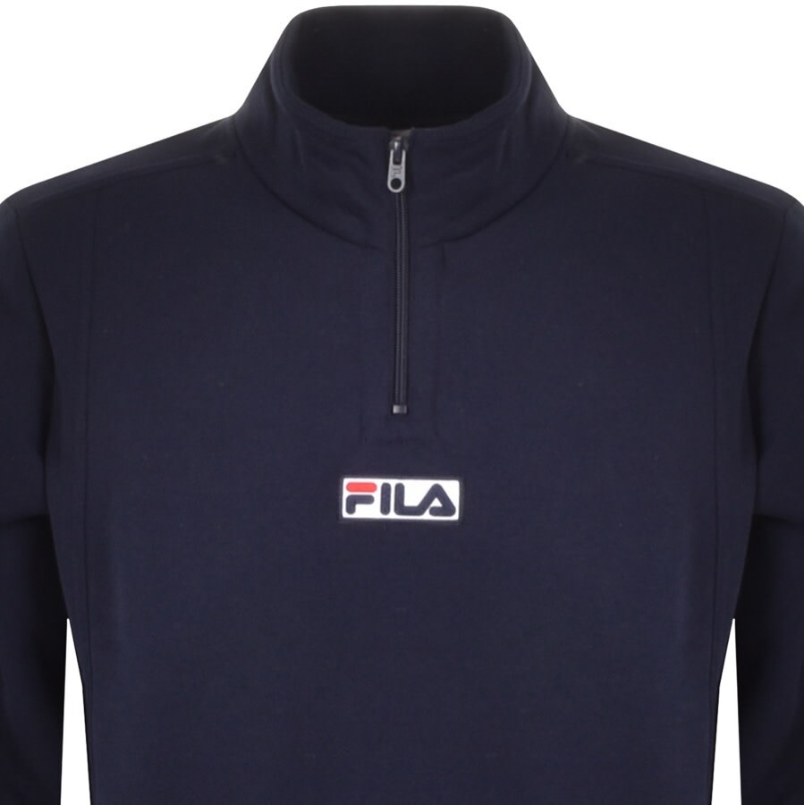 Alternative Image for ProductFila Vintage Benta Half Zip Sweatshirt Navy2