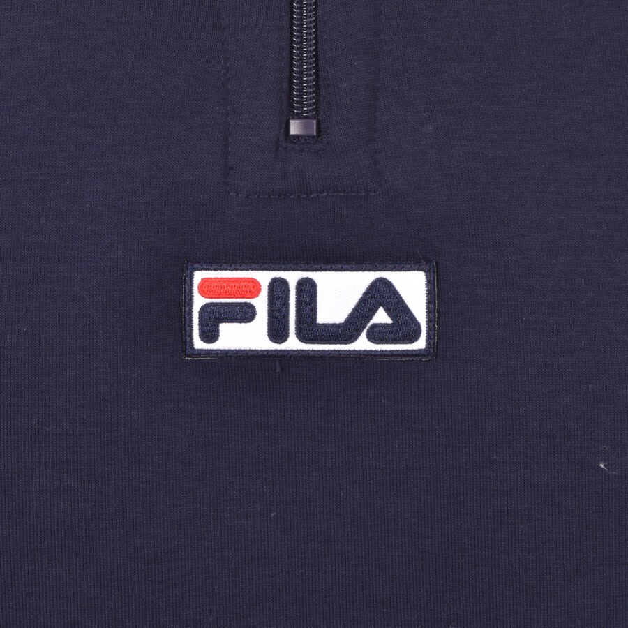 Alternative Image for ProductFila Vintage Benta Half Zip Sweatshirt Navy3