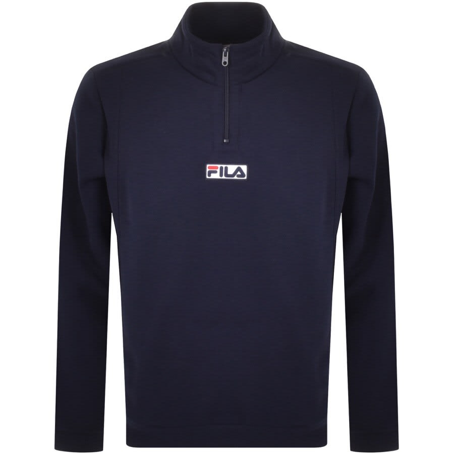 Alternative Image for ProductFila Vintage Benta Half Zip Sweatshirt Navy1