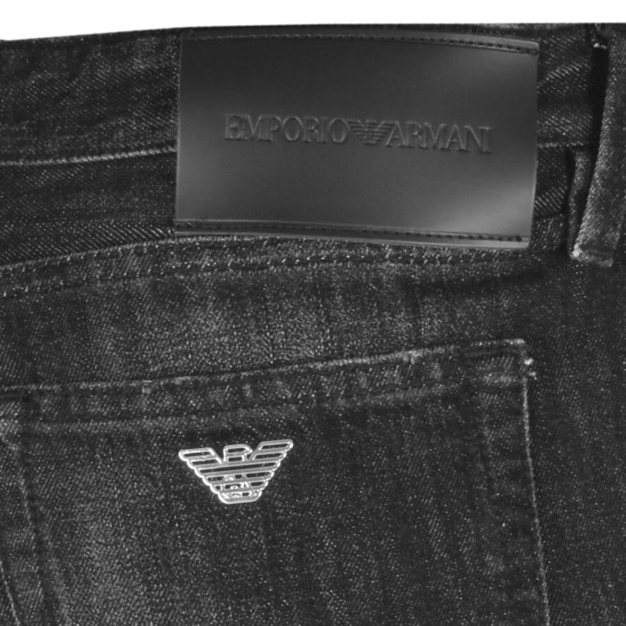 Alternative Image for ProductEmporio Armani J75 Slim Fit Jeans Black3
