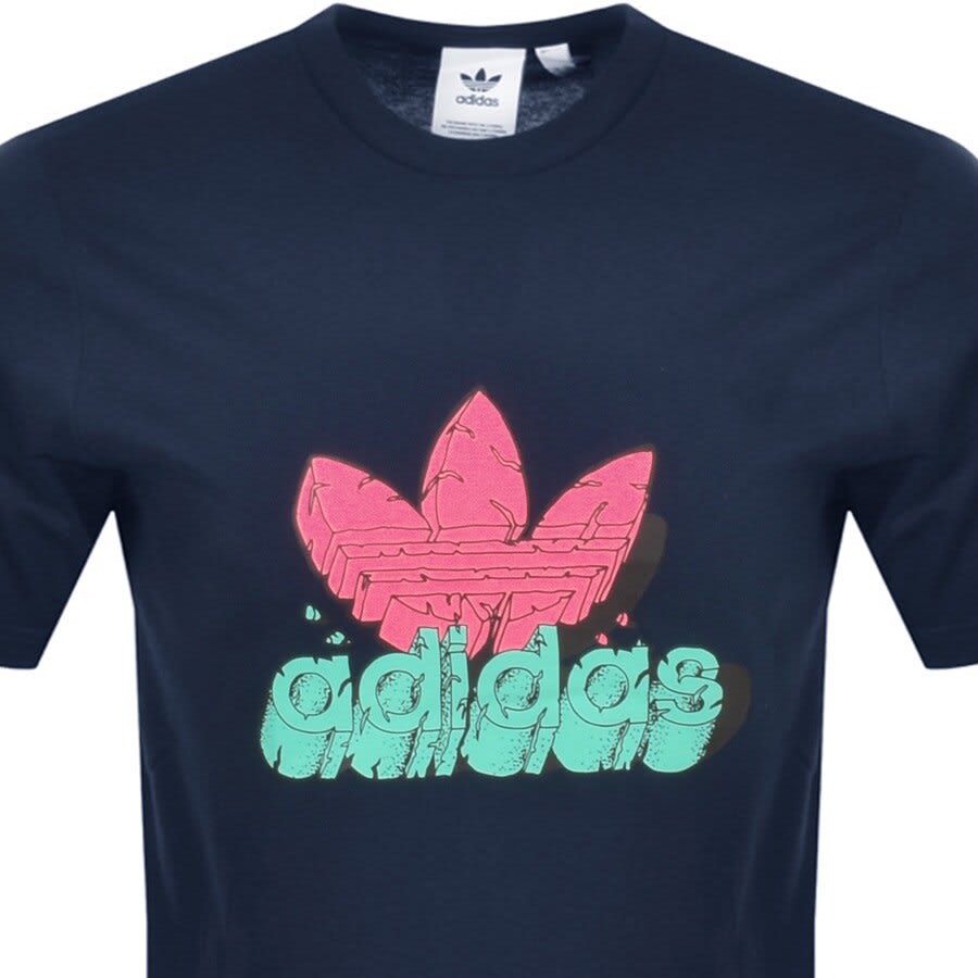 Alternative Image for Productadidas Originals 5 AS T Shirt Navy2