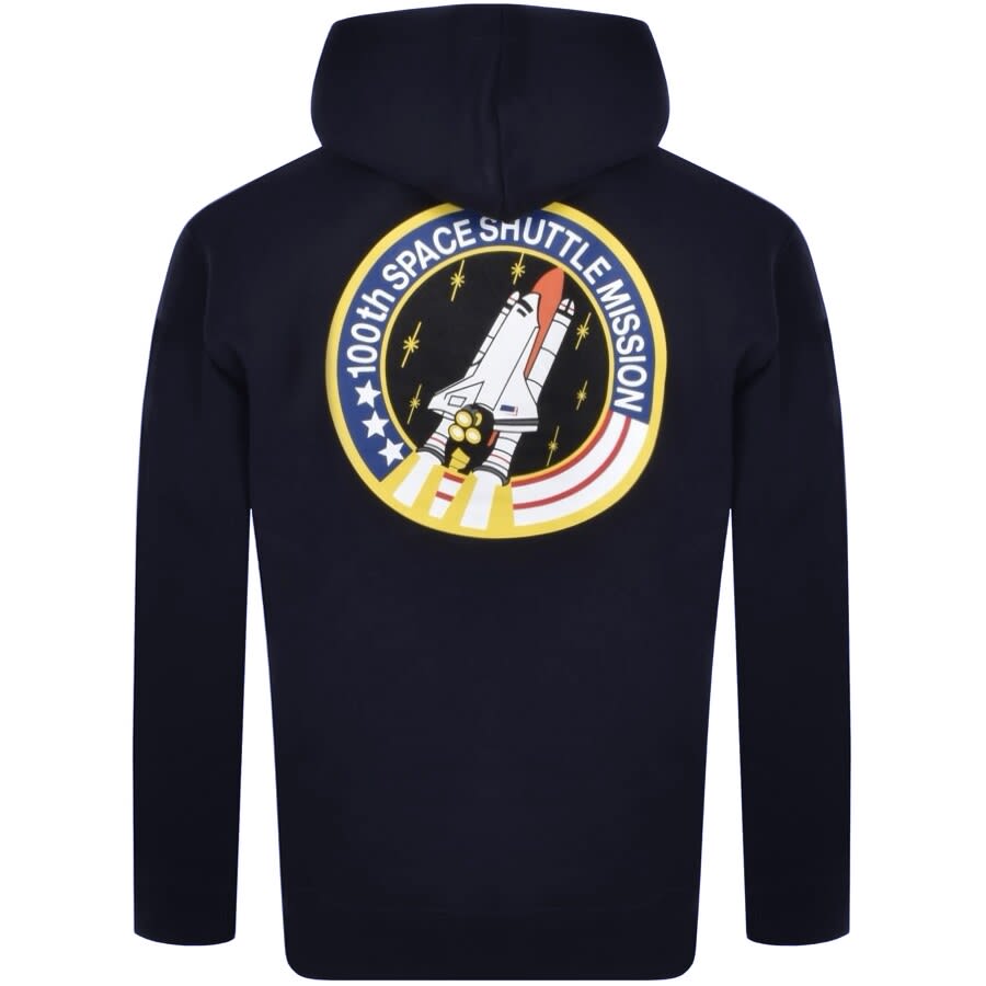 Alternative Image for ProductAlpha Industries Space Shuttle Hoodie Navy3