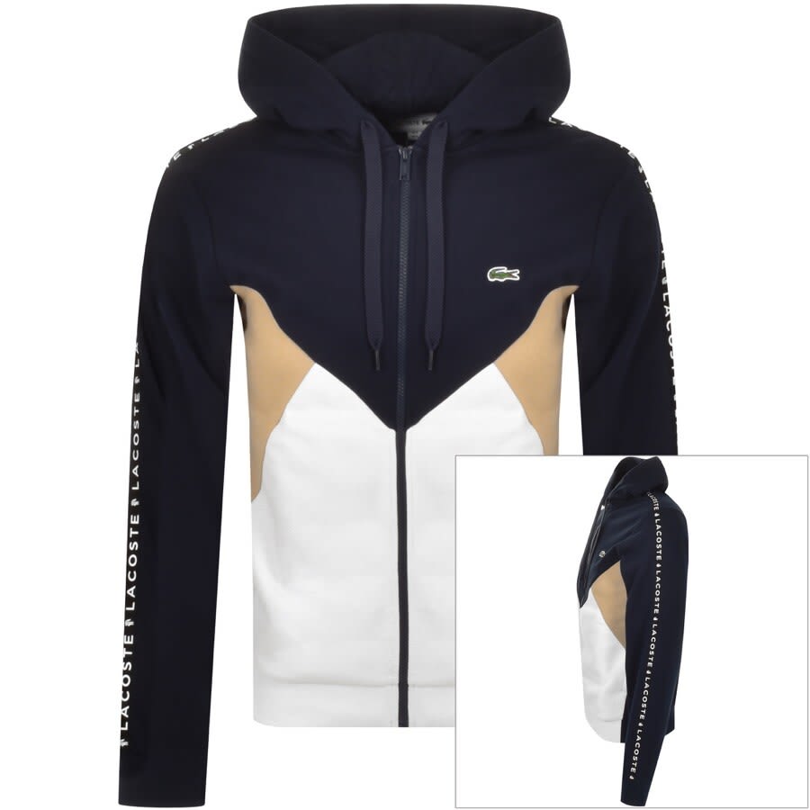 Alternative Image for ProductLacoste Full Zip Hoodie Navy1