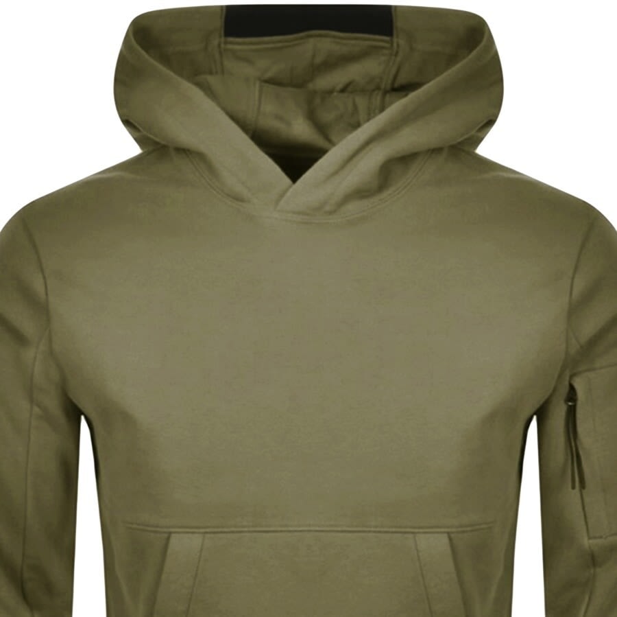 Alternative Image for ProductCP Company Pullover Hoodie Green2