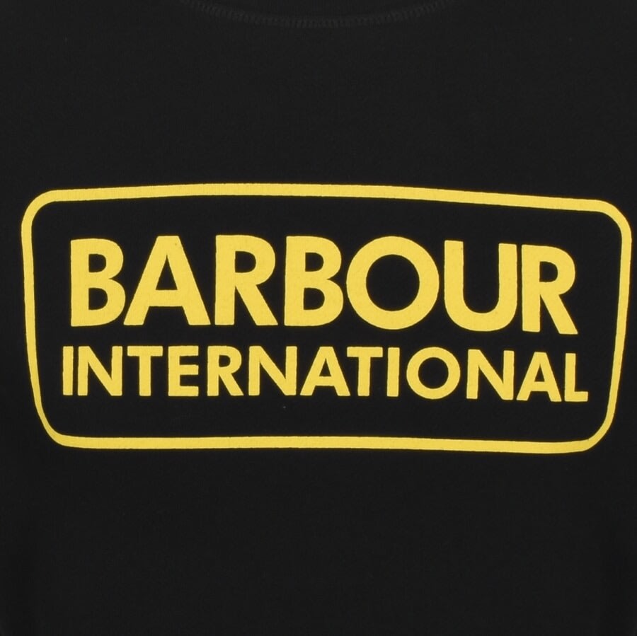 Alternative Image for ProductBarbour International Crew Neck Sweatshirt Black3