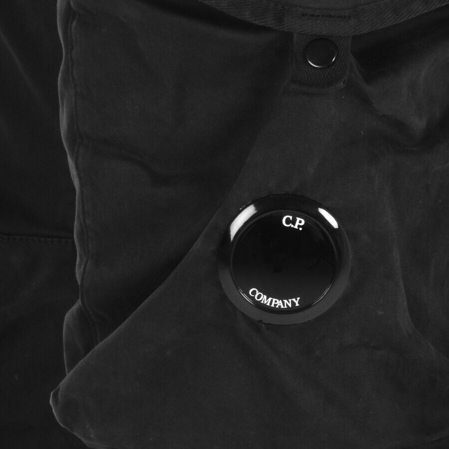Alternative Image for ProductCP Company Stretch Sateen Cargo Trousers Black3