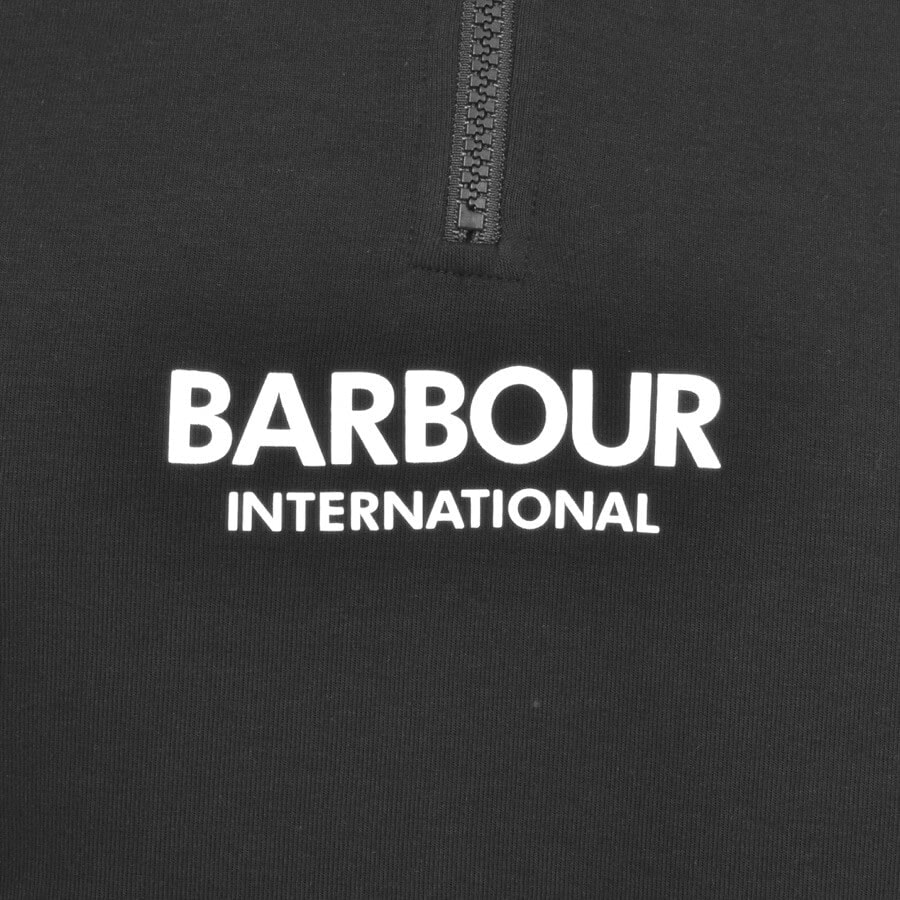 Alternative Image for ProductBarbour International Knit Logo Jumper Black3