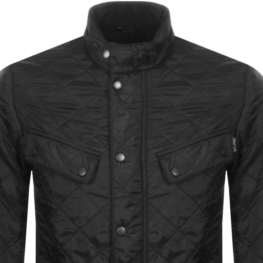 Alternative Image for ProductBarbour International Ariel Quilted Jacket Black2