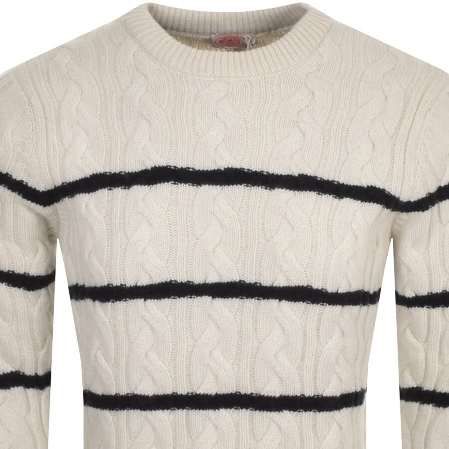 Alternative Image for ProductArmor Lux Stripe Knit Jumper Navy2