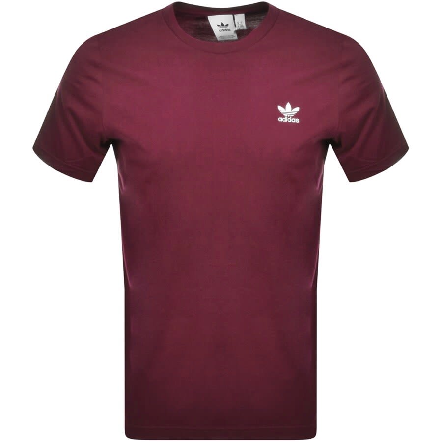 Alternative Image for Productadidas Originals Essential T Shirt Purple1