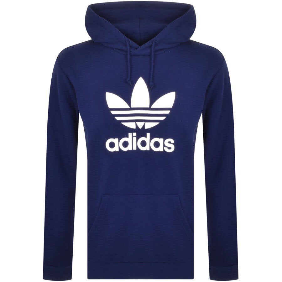Alternative Image for ProductAdidas Originals Trefoil Hoodie Blue1