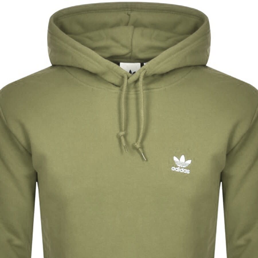 Alternative Image for Productadidas Originals Essential Hoodie Green2