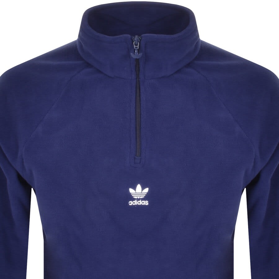 Alternative Image for Productadidas Originals Trefoil Logo Track Fleece Blue2